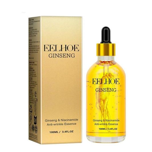 🔥 EELHOE Ginseng & Niacinamide Anti-Wrinkle Essence – Original Anti-Aging Serum for Fine Lines, Brightening & Skin إيه إل إتش أوه إيسنس الجينسنغ والنياسيناميد لمكافحة التجاعيد